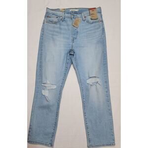 Levi's wedgie straight women size W32''x L28''-button fly